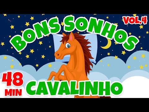 Bons Sonhos Cavalinhos Vol. 4 - Giramille 48 min | Desenho Animado Musical