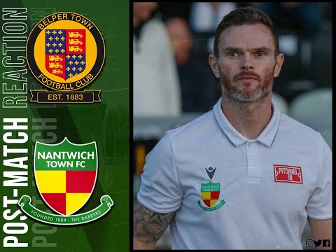 Belper Town 1-3 Nantwich Town | Ritchie Sutton Post Match interview