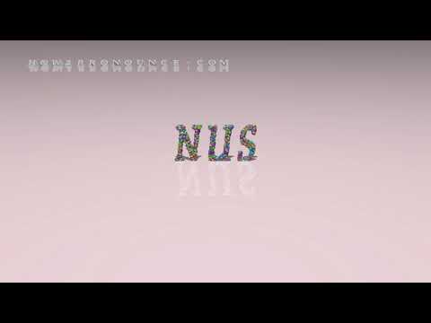 NUS - pronunciation