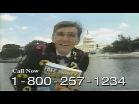 "Free Money To Change Your Life" Infomercial (2000) Matthew Lesko Ad Commercial