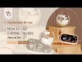 How to use E-shine Double (Newcup Set)