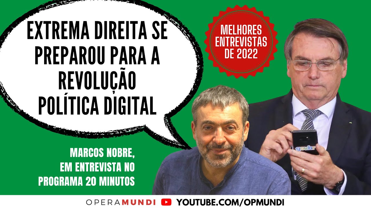 Marcos Nobre: extrema direita se preparou para a revolução política digital - Cortes 20 Minutos