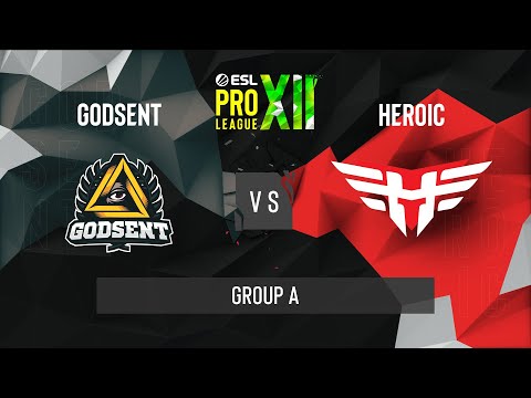 CS:GO - Heroic vs. GODSENT [Train] Map 2 - ESL Pro League Season 12 - Group A - EU