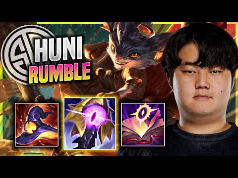 LEARN HOW TO PLAY RUMBLE TOP LIKE A PRO! - TSM Huni Plays Rumble TOP vs Trundle! | Patch 11.15