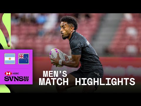 CLASH of the titans! 🤯 | Argentina v New Zealand | HSBC SVNS Singapore 2026 | Men's Highlights