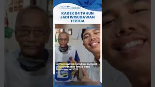 Kisah Mbah Moen Jadi Wisudawan Tertua di Umur 84 Tahun, 13 Tahun Belajar Sambil Jadi Sopir Angkot