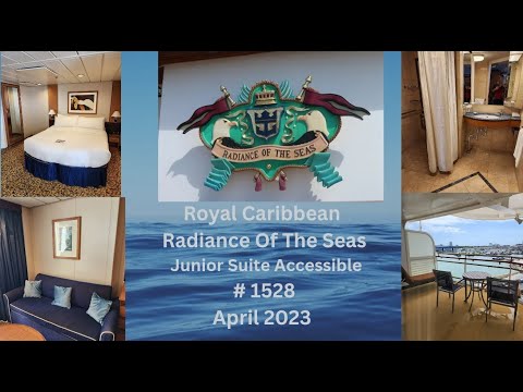 Thumbnail for Cruise Room Tour: Accessible Junior Suite on Radiance of the Seas – Cabin 1528