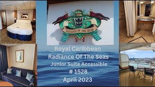 Cruise Room Tour: Accessible Junior Suite on Radiance of the Seas – Cabin 1528