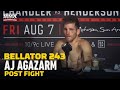 Bellator 243: AJ Agazarm Calls Douglas Crosby's Judging of Fight 'Unethical' - MMA Fighting