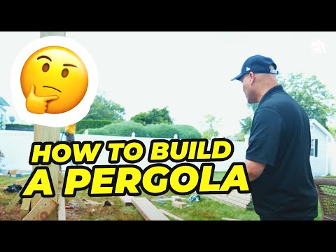How to Build a Pergola 🤯 | CARPENTER’S TOUCH