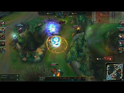 Camille gets rooted while being untargetable (from ultimate)
