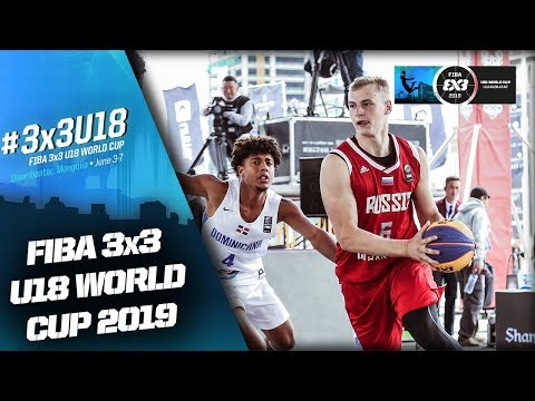 Dominican Republic v Russia | Men’s Full Game | FIBA 3x3 U18 World Cup 2019 | 3x3 Basketball