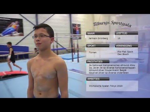 Topsportgala Tilburg 2015 - Jermain Grünberg