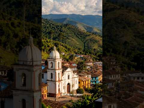☕🇨🇴 El pueblo donde el tiempo pasa más despacio#Pijao #Quindio #Colombia #Shorts #Travel