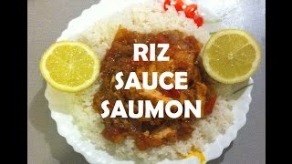 Kaldou Ou Riz A La Sauce Saumon Recette Senegalaise