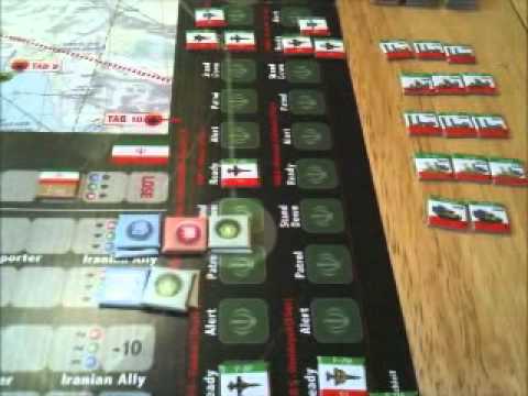 How to play Persian Incursion, the set up.