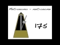Metronome 175 bm - Metronómo 175 bpm