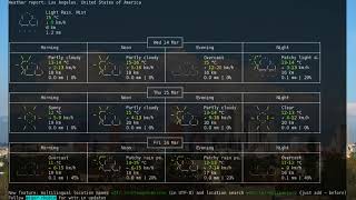 Los Angeles 3-days Forecast Wednesday, 03/14/2018  3am PDT