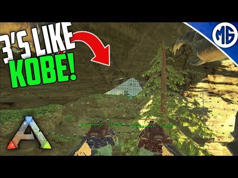BEST TURTLE THROWER IN THE GAME! (KOBE) 3 Man PvP Servers - Ark: Survival Evolved