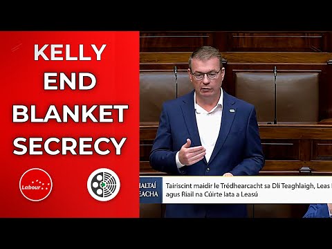 Alan Kelly: End Blanket Secrecy in Family Courts Now