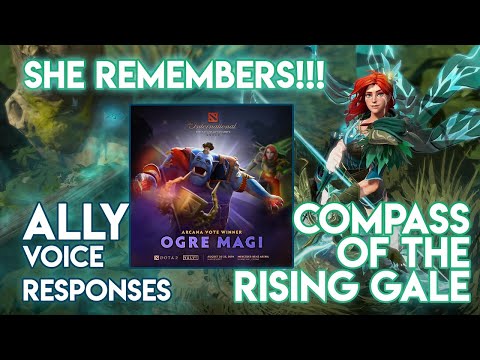 MEETING AN ALLY - Compass of the Rising Gale - Windranger Arcana's Voice Responses/Voice Lines