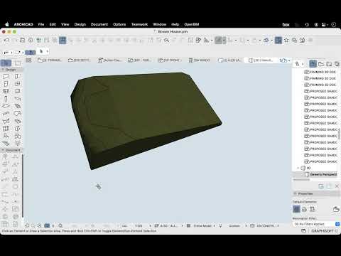 ARCHICAD 25  MODELLING - 15 MESH