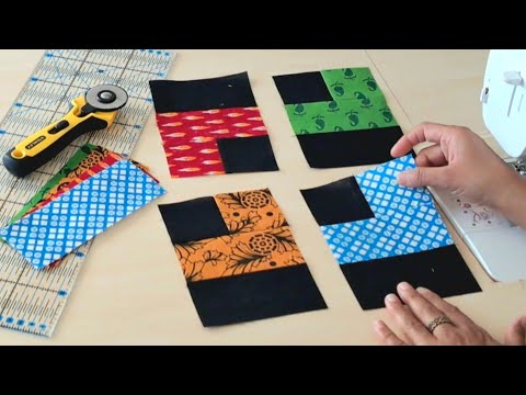 What Happens When You Combine These Quilt Blocks‼️Amazing Quilt idea for leftover fabrics. 
