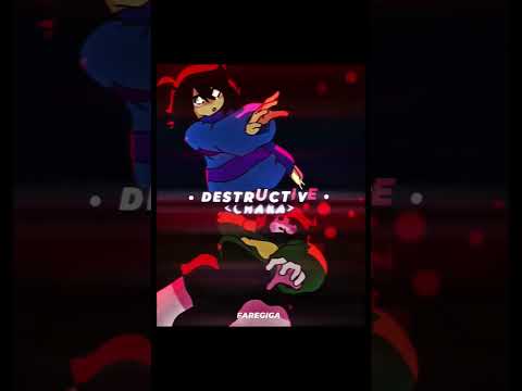 Frisk vs Chara | wis/writing | resetale #edit#vsedit#undertale#charaundertale#frisk#wisedit