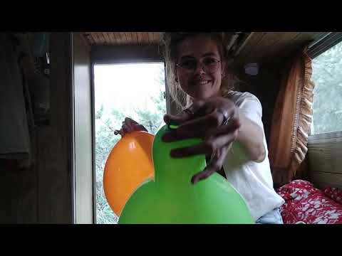 Summer Camper BALLOON Blow To Pop Challenge POPPING Balloons With Inflation b2p