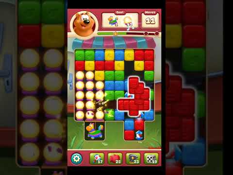 Toon Blast Level 215 NO BOOSTERS ☆ ☆ ☆ A S ALI