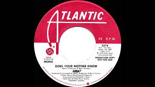 1979 ABBA - Does Your Mother Know (mono radio prom