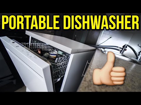 image-How much does a portable dishwasher cost?