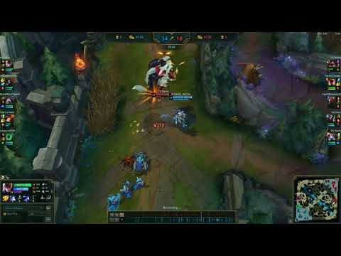 Quinn vs Gnar: Deflecting off of Mega Gnar's E