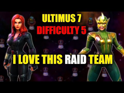 I LOVE THIS RAID TEAM | ULTIMUS 7 DIFFICULTY 5 | MY LAST RAID TEAM OF 2020? | STRIKE FORCE | MSF