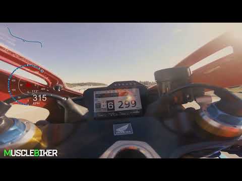 HONDA CBR1000RRR TOP SPEED GPS +300KM/H