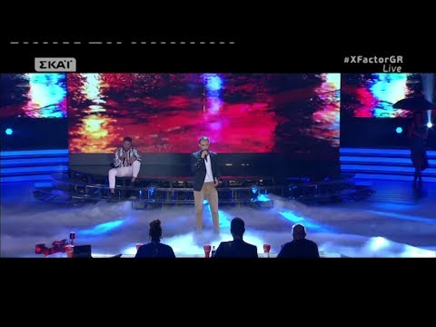 XFactor Greece 2017 Live 8 - SAN 2 STAGONES BROXH - Vasilis Porfyrakis & Giorgos Mazonakis