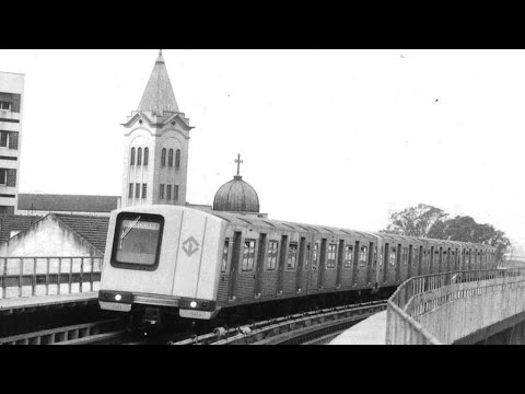 São Paulo Antiga - História Metrô Linha 1 Azul