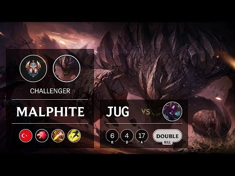 Malphite Jungle vs Kha'Zix - TR Challenger Patch 9.20