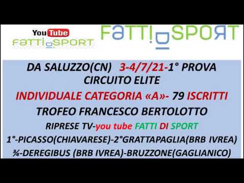 Bocce 1° Prova Elite - Saluzzo - Risultati Finali