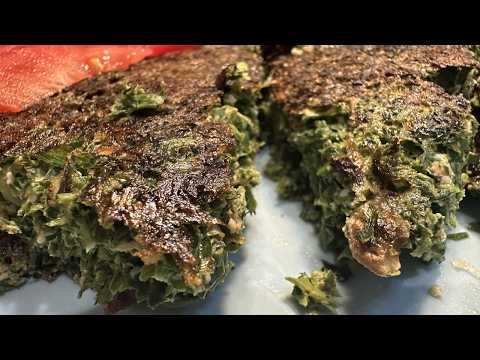 herb & eggs breakfast recipe | simple & delicious | kuku Sabzi