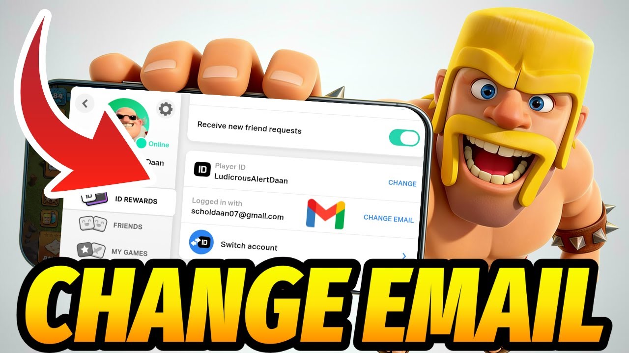 How To Change Your Supercell ID Email On Clash Of Clans (2026)