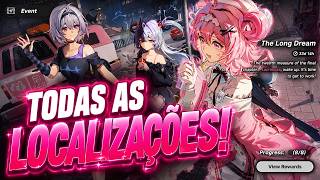 EVENTO THE LONG DREAM: TODAS AS LOCALIZAÇÕES - NEVERNESS TO EVERNESS