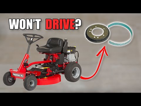 How to Replace the Friction Wheel on a Snapper Riding Lawnmower
