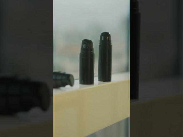 Frasco Airless Mini Pump Control Preto 5ml