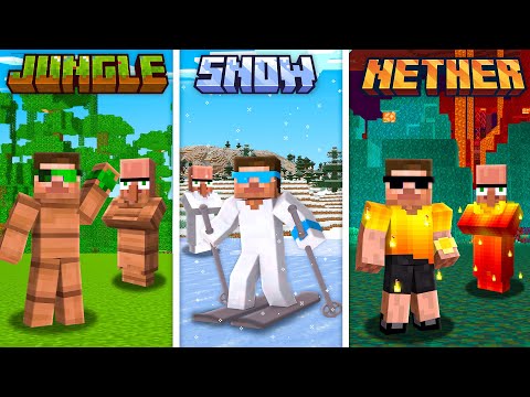 I joined Biome Civilization with Durbin in Minecraft..