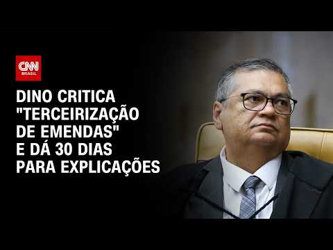 Dino critica “terceirização de emendas” e dá 30 dias para explicações | BASTIDORES CNN