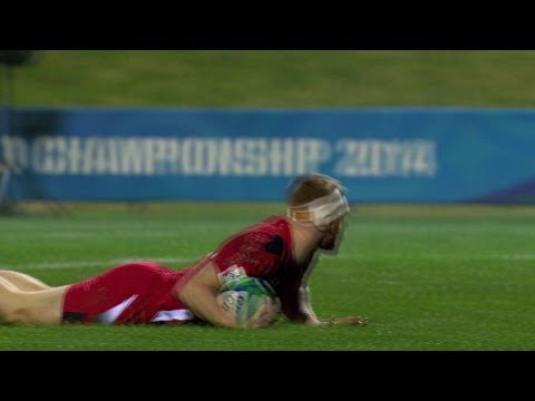 BEST five tries from semi finals at JWC 2014