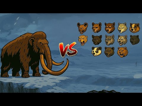 BloodTusk mammoth VS ALL Beast master #PlayHard #GameTime #HighScore