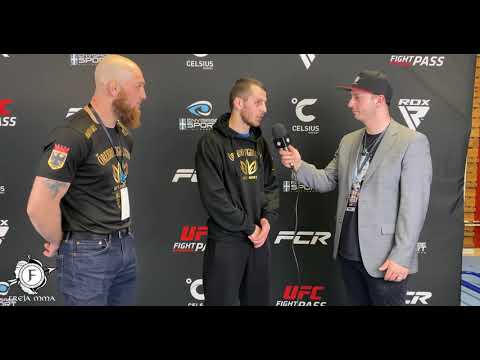 Freja MMA - Interview with Karlen Minasian @ FCR12