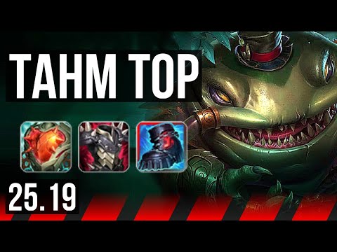 TAHM KENCH vs AATROX (TOP) | Rank 6 Tahm | EUW Grandmaster | 25.19